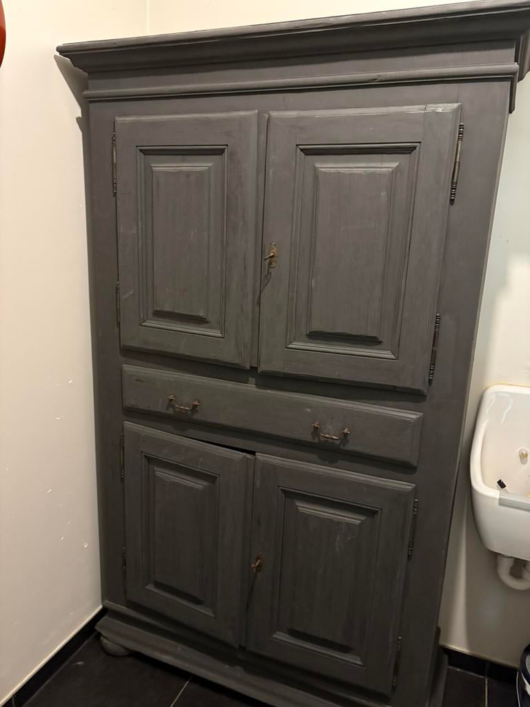 Oude kast - gratis/snel op te halen, Huis en Inrichting, Ophalen, Gebruikt, 150 tot 200 cm, 25 tot 50 cm