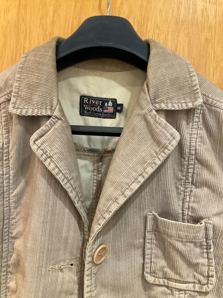 jas riverwoods maat 38, Ophalen, Gedragen, Maat 38/40 (M), Beige