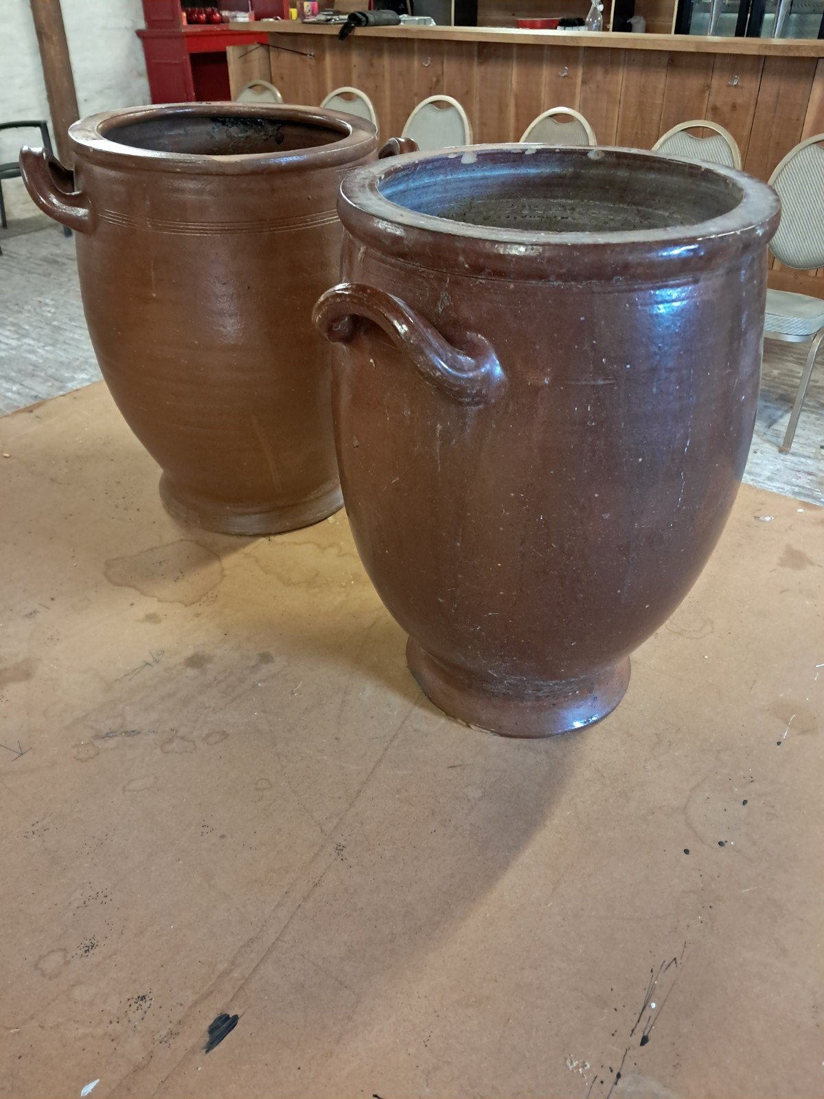 smoutpot, Ophalen
