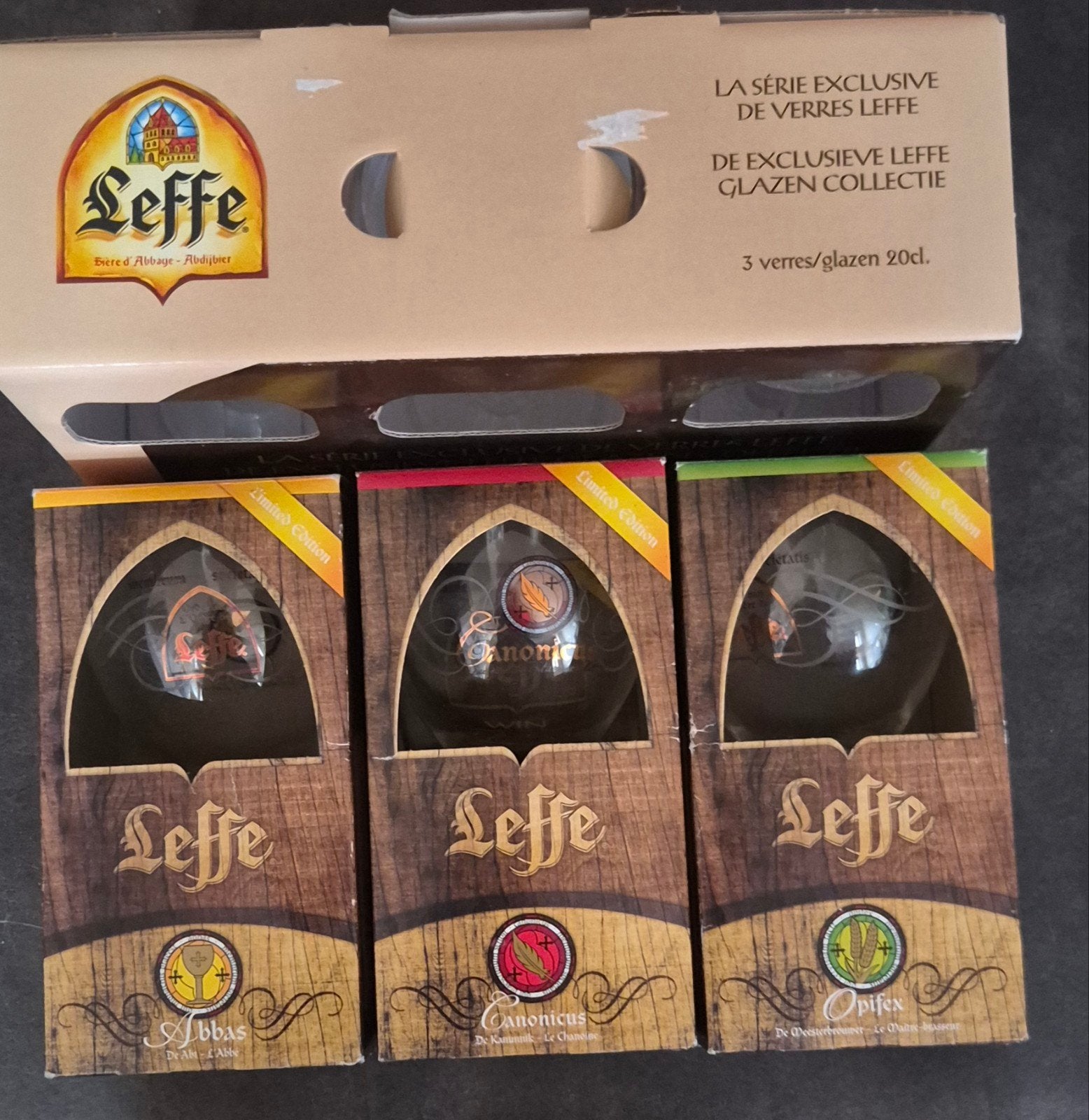 verres Leffe, Verzamelen, Biermerken, Ophalen, Leffe
