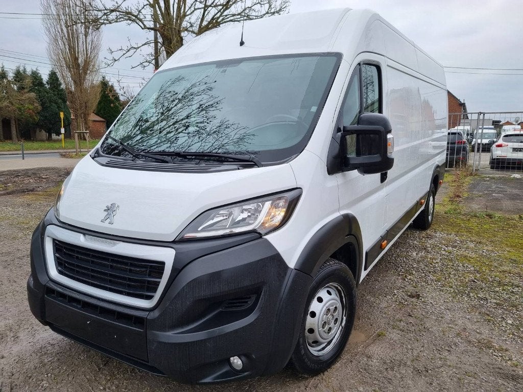 Peugeot Boxer L4 2018 2.0hdi 131cv Gps Airco Cruise Camera, Euro 6, Entreprise, 3 places, Boîte manuelle