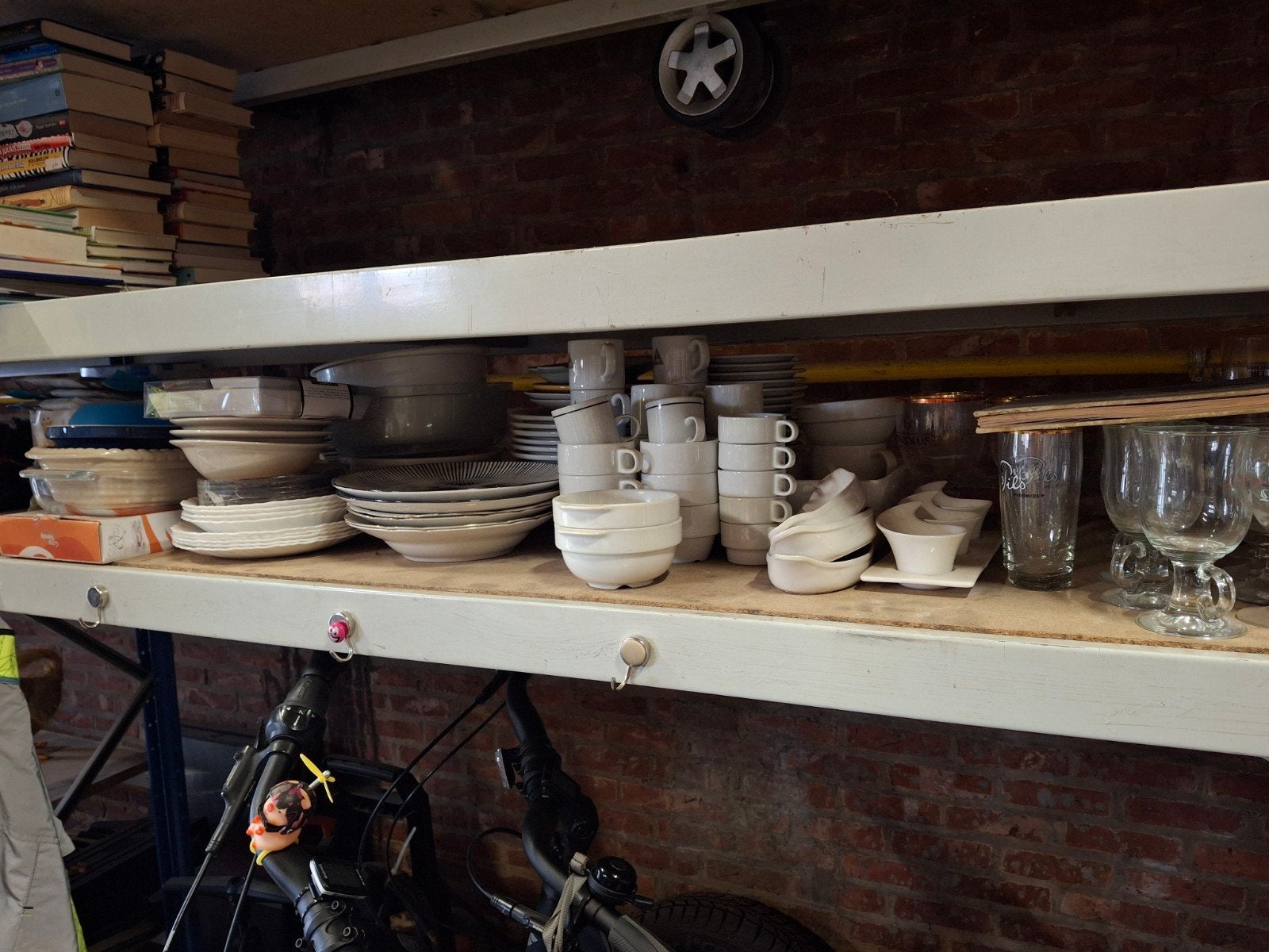lotje keuken, Ophalen
