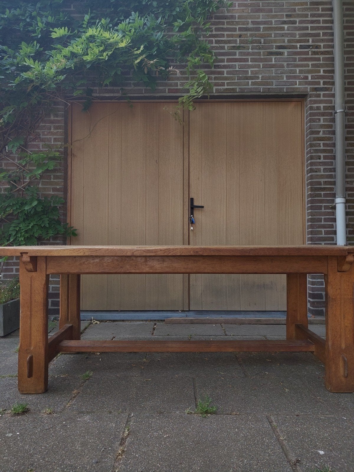 Prachtige vol eiken boerentafel - bieden va 395, Ophalen
