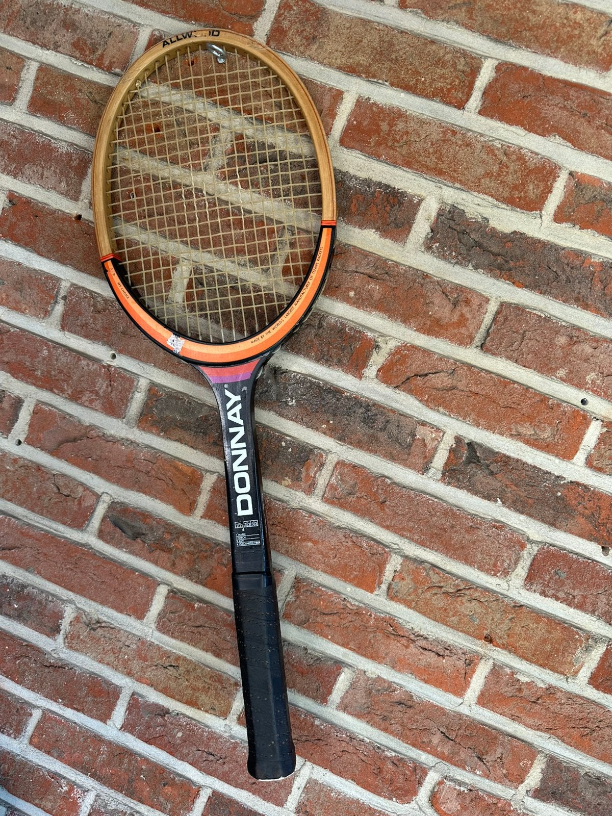 Vintage DONNAY tennisracket BJORN BORG, Sport en Fitness, Ophalen, Gebruikt, Racket
