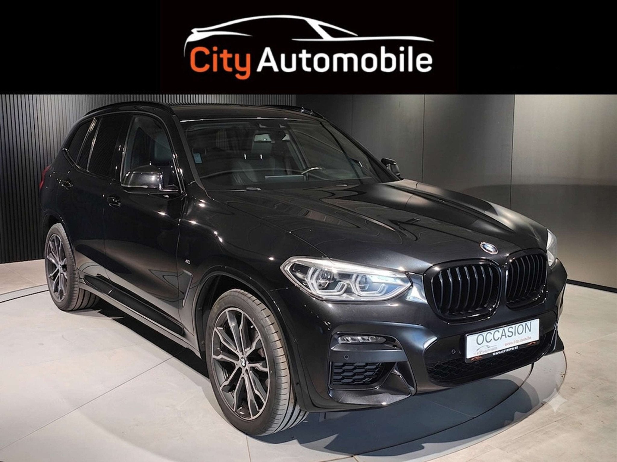 BMW X3 XDRIVE20I PACK M CARPLAY GPS BLUETOOTH CAMERA, Achat, 135 kW, Noir, 5 places