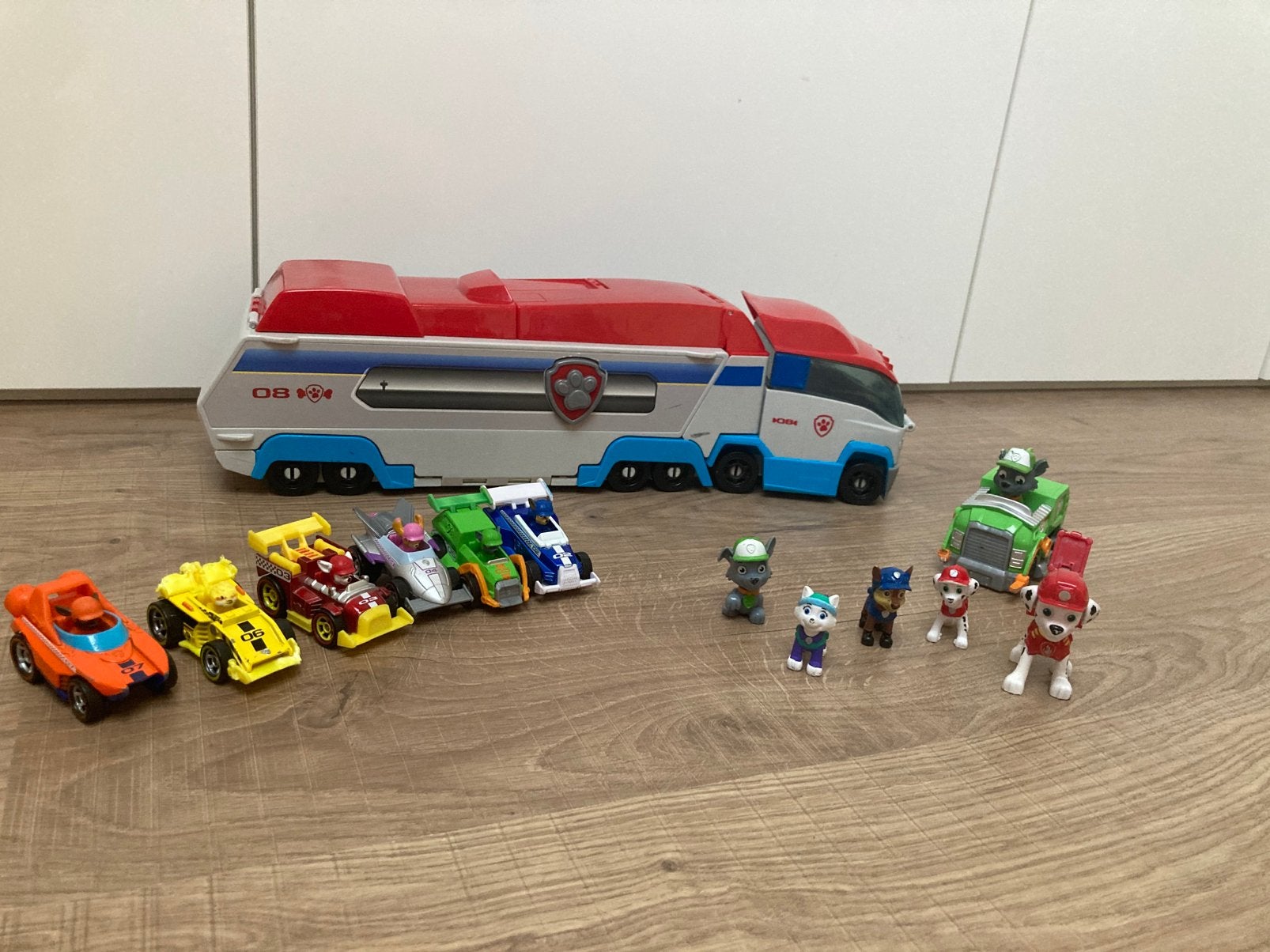 Paw Patrol speelgoedset, Ophalen, Gebruikt