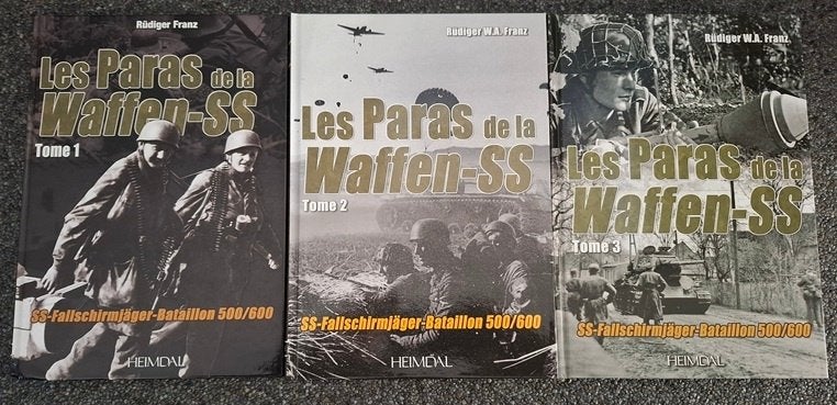 Les Paras de la Waffen-SS - Tome 1-2-3 (Heimdal), Enlèvement ou Envoi, Armée de l'air, Livre ou Revue