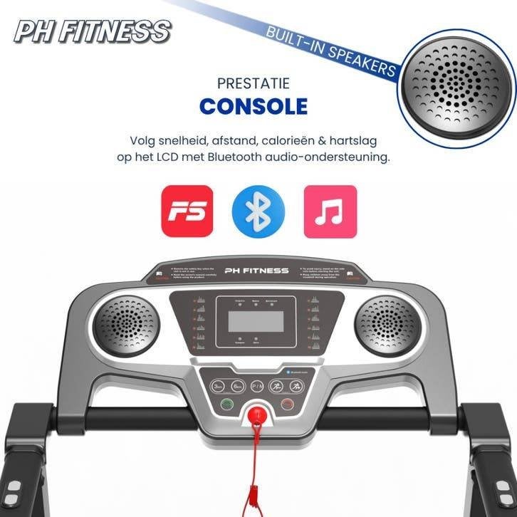 PH Fitness TR-800 Loopband - Treadmill 12 km/u, Ophalen of Verzenden, Nieuw, Benen, Overige typen