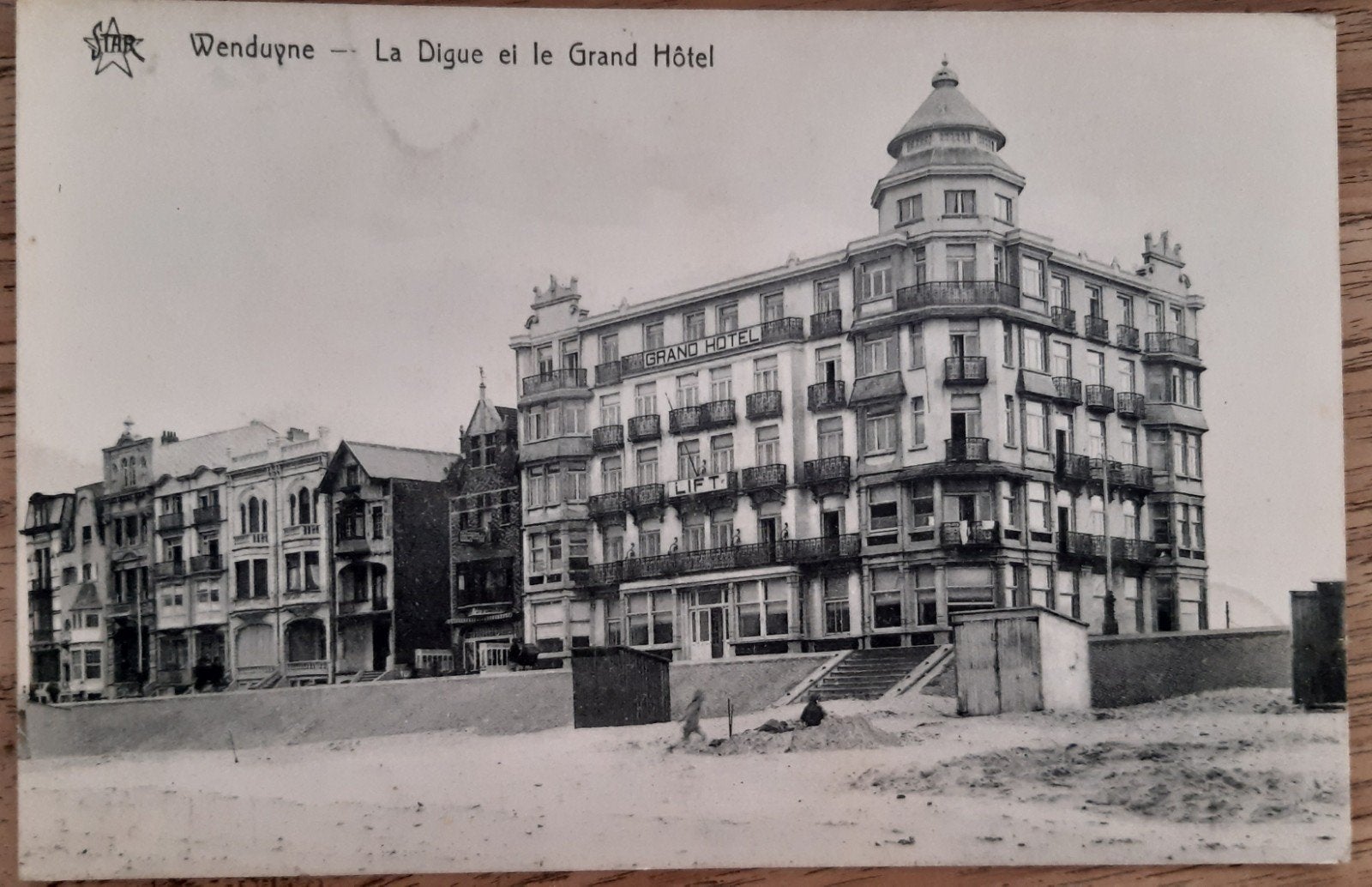 WENDUYNE WENDUINE grand hôtel DIGUE VILLAS en bord de mer, Enlèvement ou Envoi