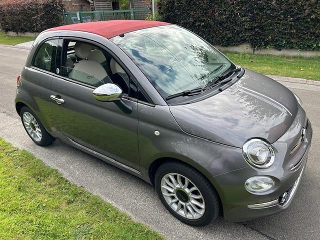 Uitzonderlijke Fiat 500 Cabriolet 1.2 Be Mirror Edition, Auto's, Fiat, Voorwielaandrijving, Stof, Cabriolet, Handgeschakeld