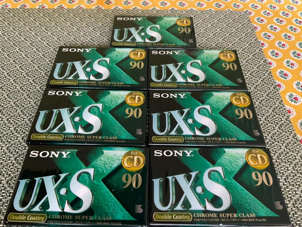 SONY UX-S 90 NOS, Enlèvement ou Envoi, Neuf, dans son emballage, 2 à 25 cassettes audio