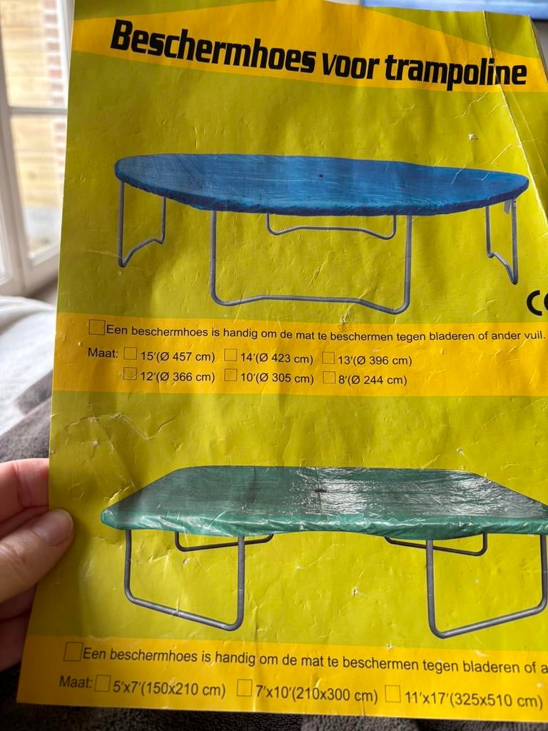 Beschermhoes voor trampoline, Enlèvement, Comme neuf