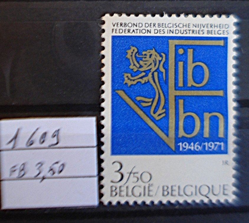 Belgique  1609 **/mnh, Neuf, Non oblitéré, Sans enveloppe, Envoi