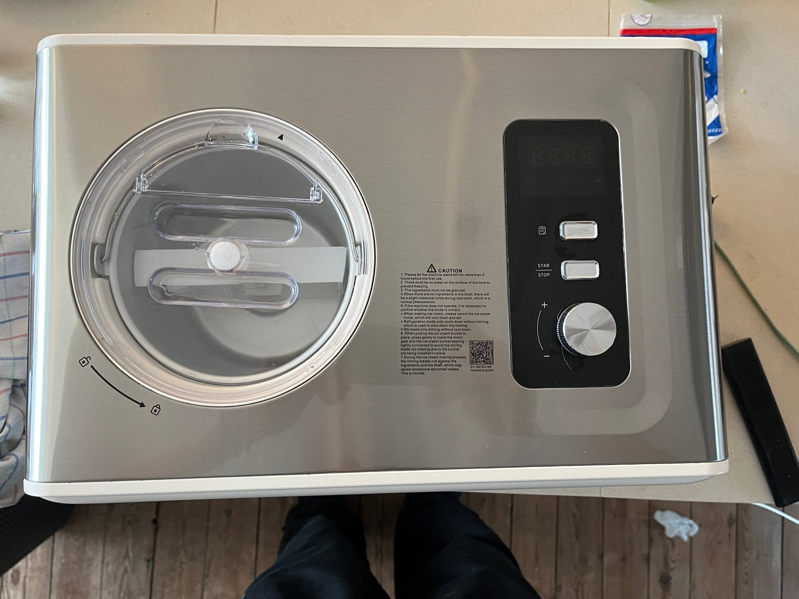 Sorbetière professionnelle 2L, Electroménager, Enlèvement, Comme neuf