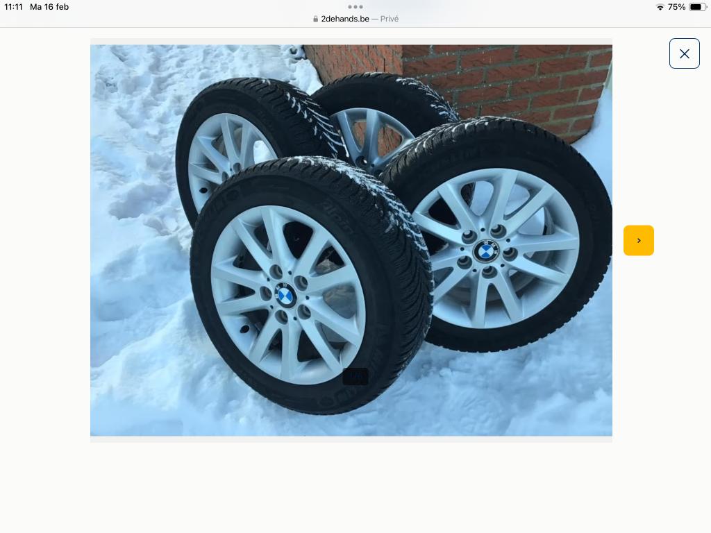 Bmw velgen  3 serie  16 inch, Enlèvement, 16 pouces, Jante(s)