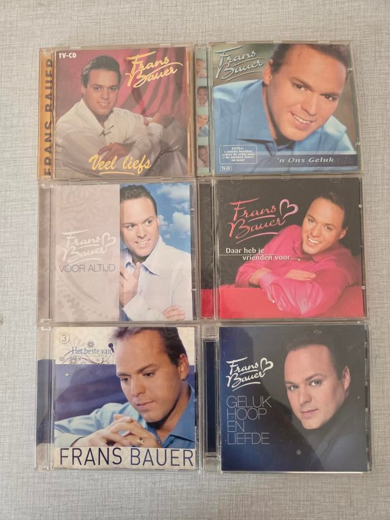6 x Frans Bauer, Cd's en Dvd's, Ophalen of Verzenden