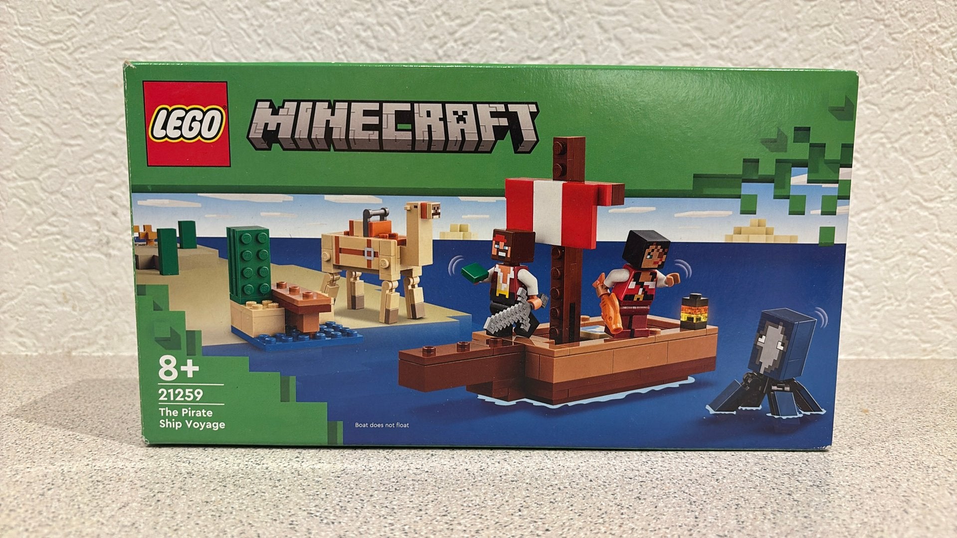 Lego 21259 Minecraft The pirate ship voyage, Minecraft, Lego, Ensemble complet, Comme neuf