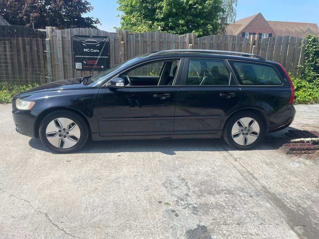 Volvo V50 1.6 diesel, Autos, Volvo, Cuir, Achat, Boîte manuelle, 5 portes
