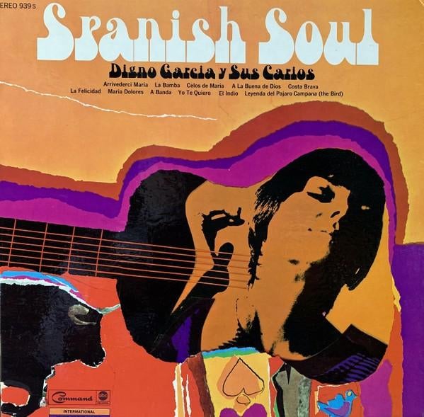 Digno Garcia Y Sus Carios – Spanish Soul, Cd's en Dvd's, Vinyl | Latin en Salsa, Gebruikt, Fotohoes, Gatefold hoes, 1960 - 1969