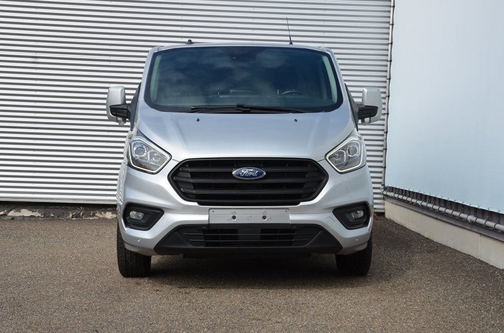 Ford Transit Custom- L1- Automaat- Cruise- Airco- 16990+BTW, Autos, Camionnettes & Utilitaires, Argent ou Gris, Achat, Euro 6