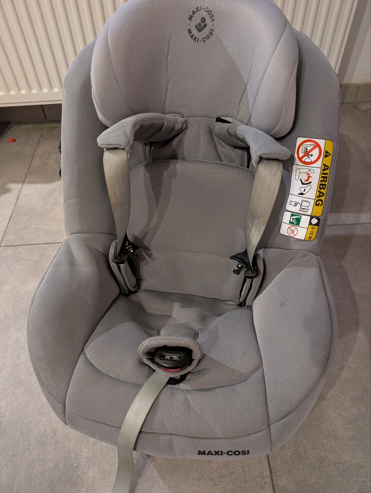 Maxi-Cosi Pearl Pro i-Size-stoel + FamilyFix3 Isofix-onderst, Ophalen, Maxi-Cosi, Isofix