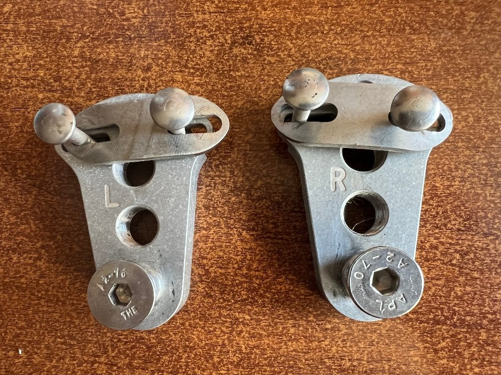 Crankverkorters Links + Rechts Alu, Fietsen en Brommers, Ophalen, Zo goed als nieuw, Crankstel of Pedalen, Aluminium