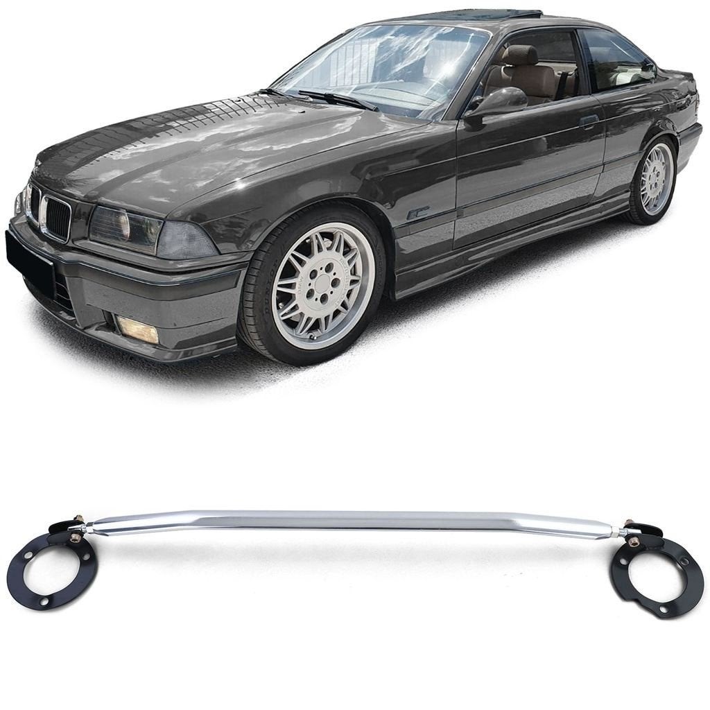Aluminium / zwart Veerpootbrug Voor BMW E36 Voorzijde 6-Cili, Verzenden