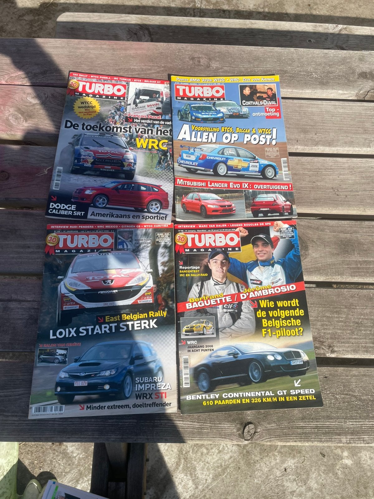 Turbo magazines 4x, Enlèvement, Utilisé