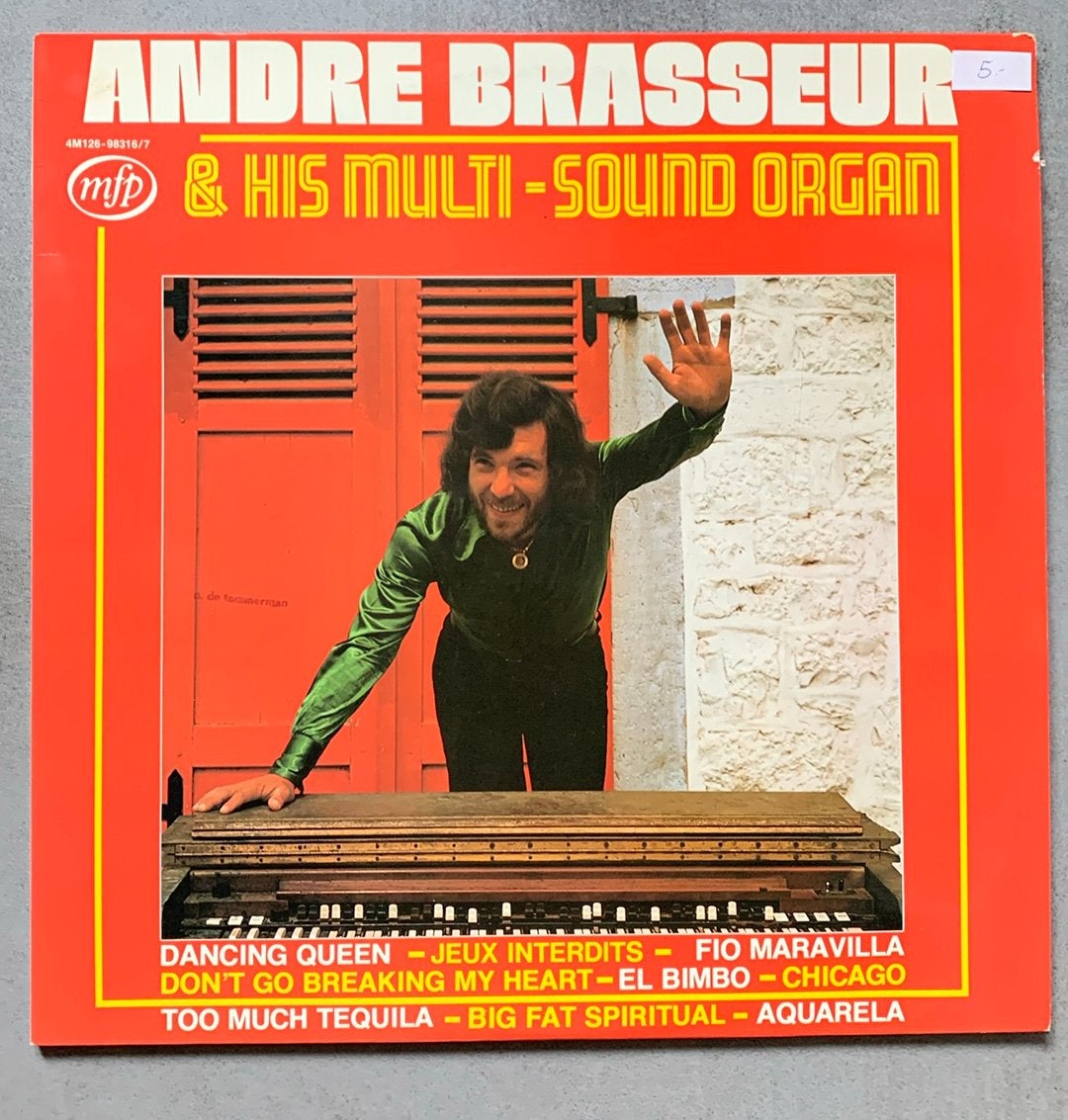 André Brasseur & his milti-sound organ, Enlèvement ou Envoi, Comme neuf