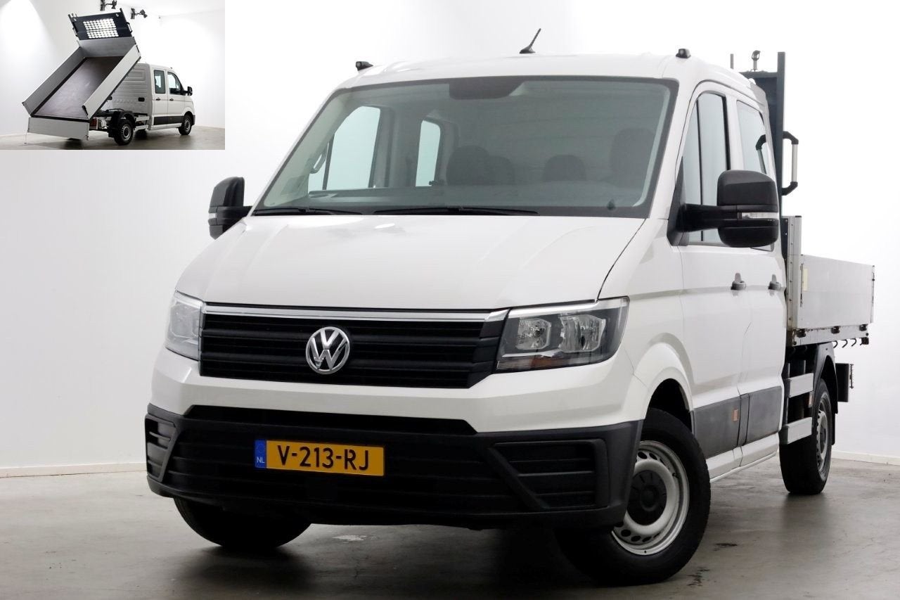 Volkswagen Crafter 35 2.0 TDI E6 L2H1 D.C. Van den Born Kipp, Entreprise, Diesel, Blanc, 189 g/km