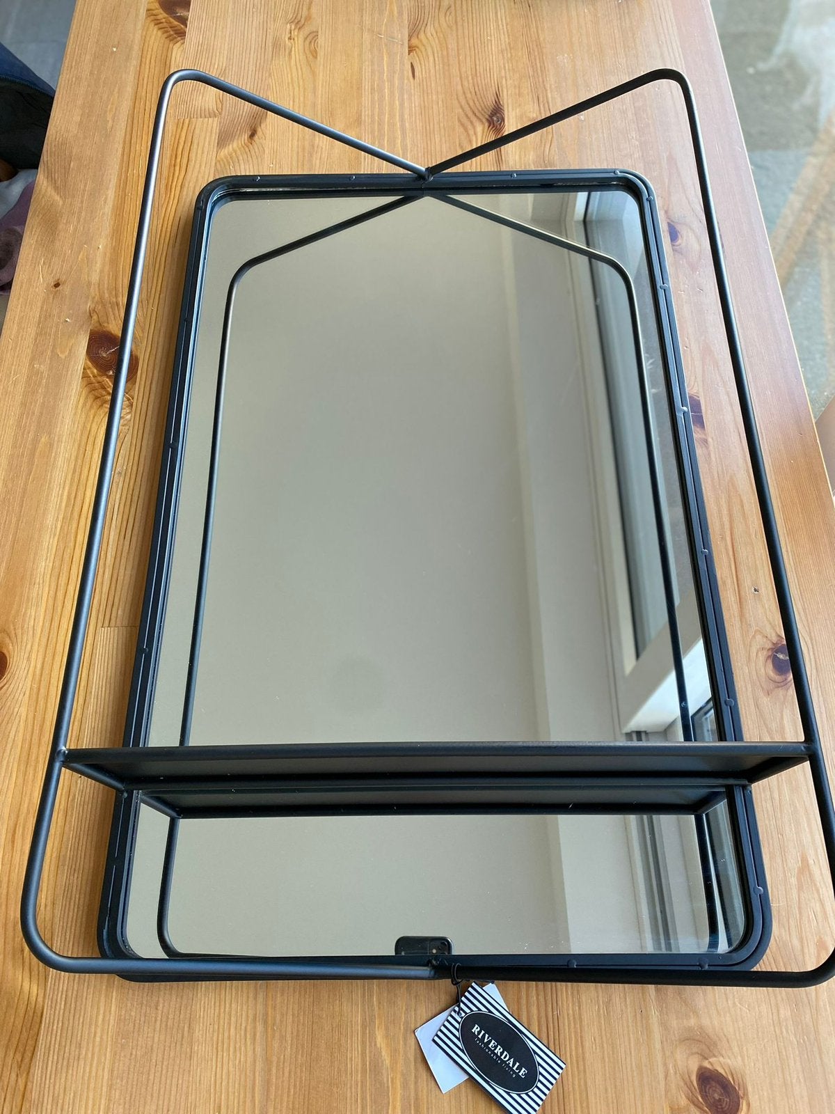 Riverdale spiegel, Huis en Inrichting, Ophalen, Nieuw, Rechthoekig, 50 tot 75 cm