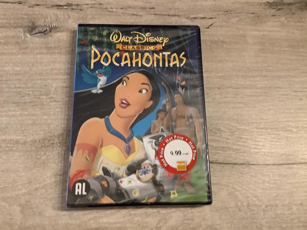 Walt Disney Pocahontas DVD (Nieuw) (2001), Europees, Tekenfilm, Alle leeftijden, Ophalen of Verzenden
