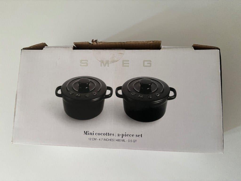 Smeg mini cocottes, Huis en Inrichting, Ophalen, Overige typen, Nieuw, Steen/keramiek