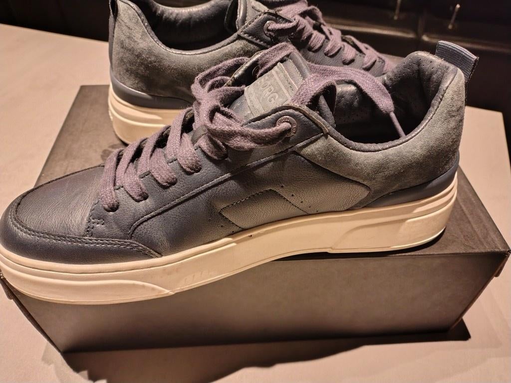 Schoen BorgBorg heren kids M43 slechts 1d gedragen, Comme neuf, Enlèvement, Bleu, Bjorn borg