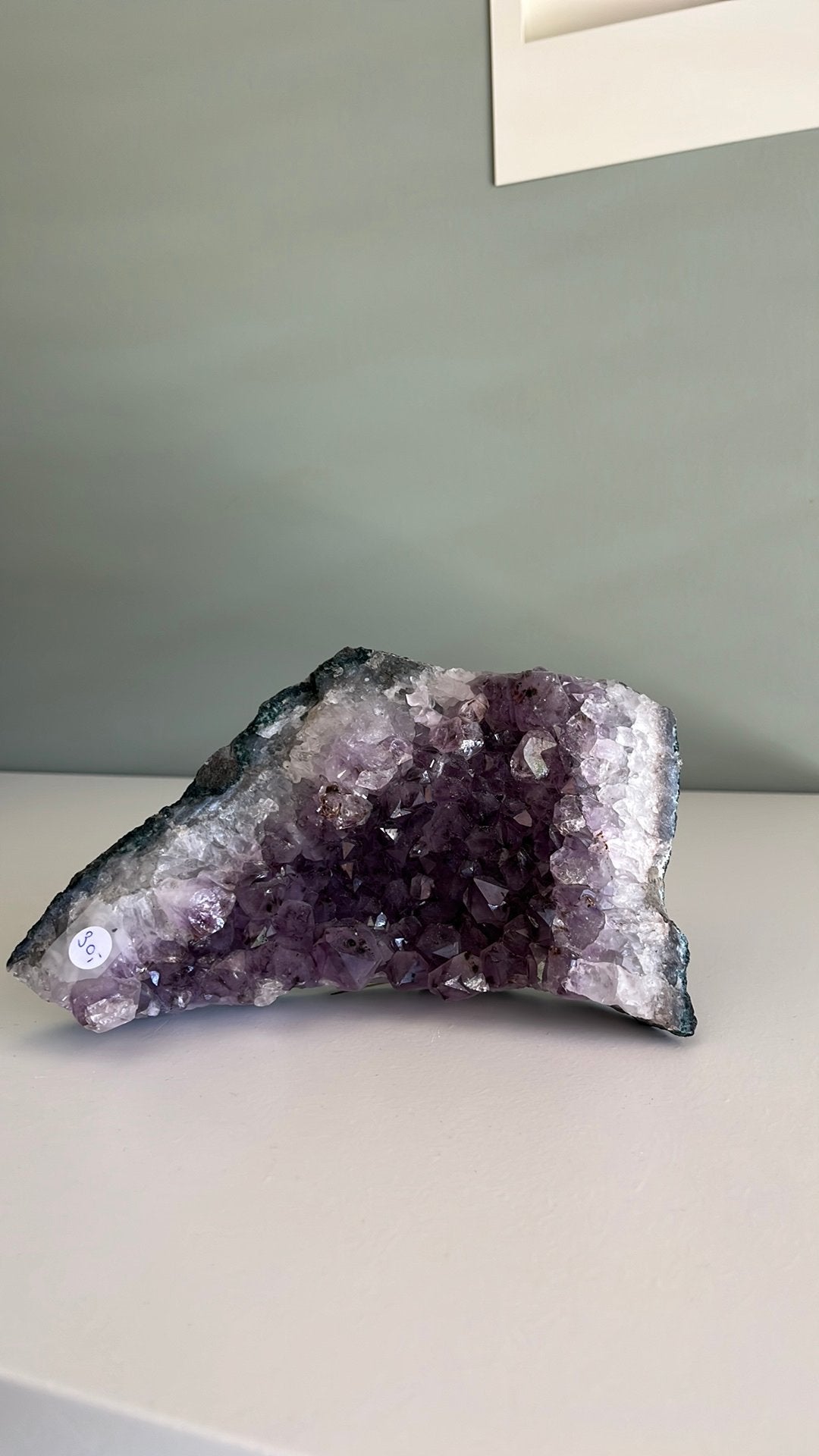 Ruwe amethist (1,2 kilo), Verzamelen, Ophalen of Verzenden, Mineraal