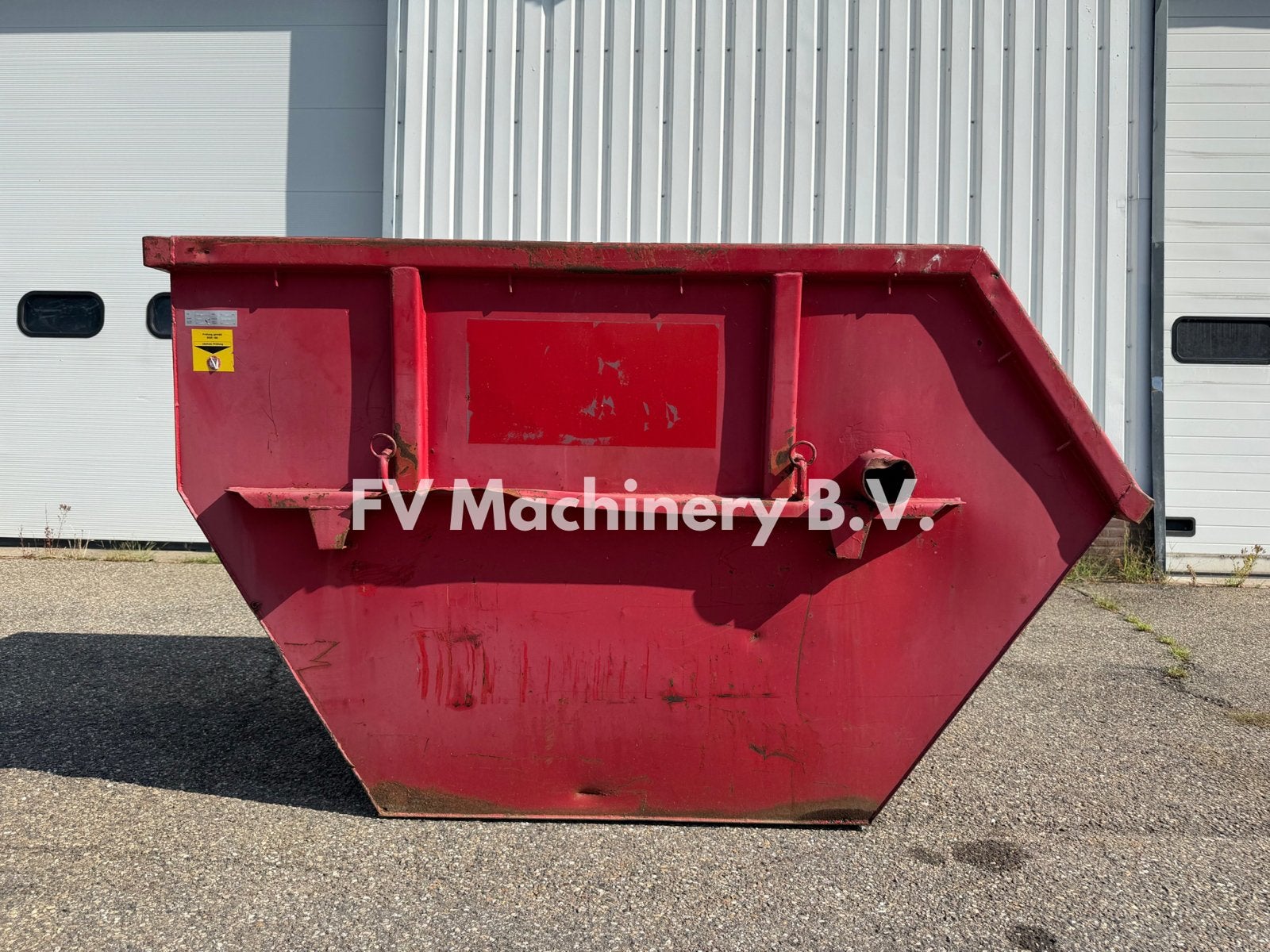 Conteneur de vente 3,6 m³ (Année de construction : 2016), Enlèvement