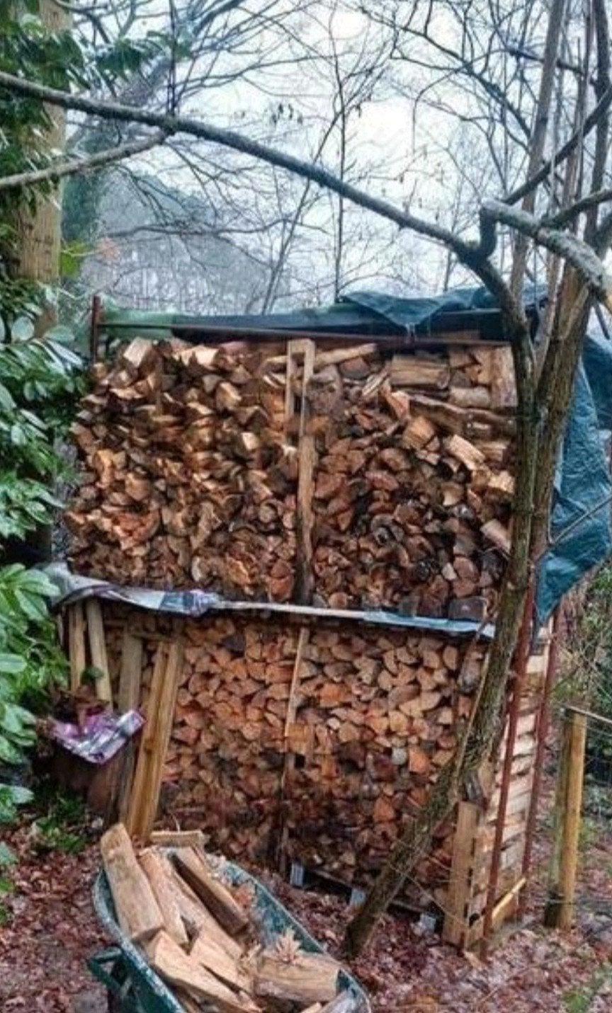bigbags brandhout (den) 1 jaar gedroogd., Ophalen