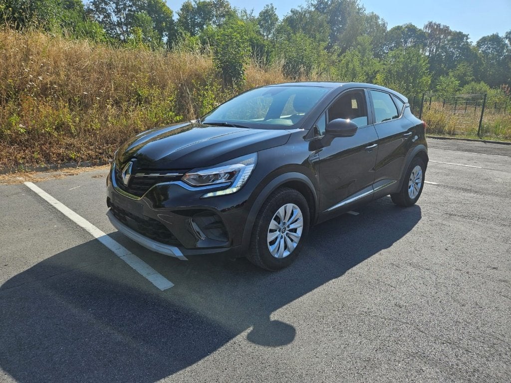 Renault Captur 1.5 dCi  CARBOX  GPS  AIRCO, Auto's, Renault, Stof, 4 cilinders, Zwart, Bedrijf