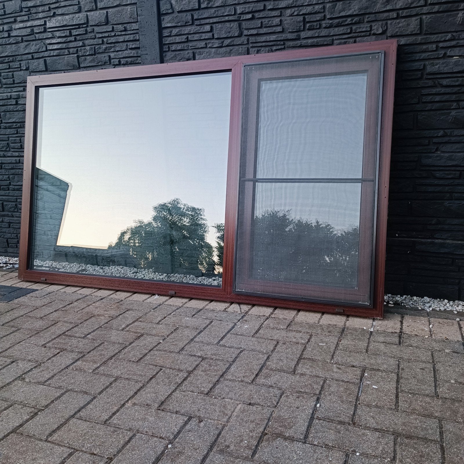 PVC Raam met dubbel glas, Doe-het-zelf en Bouw, Ophalen