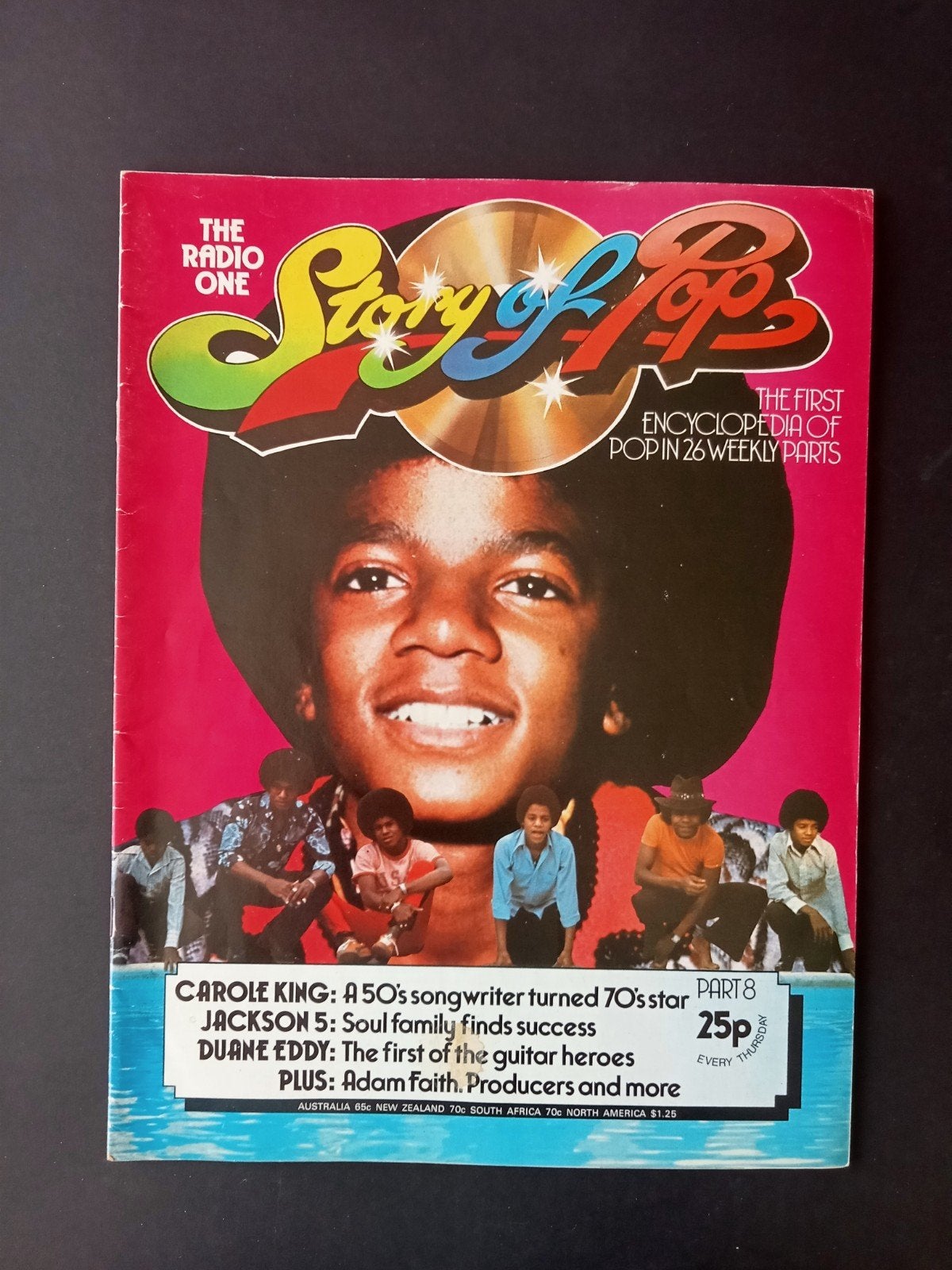 Michael Jackson, Magazine UK 1973., Pop