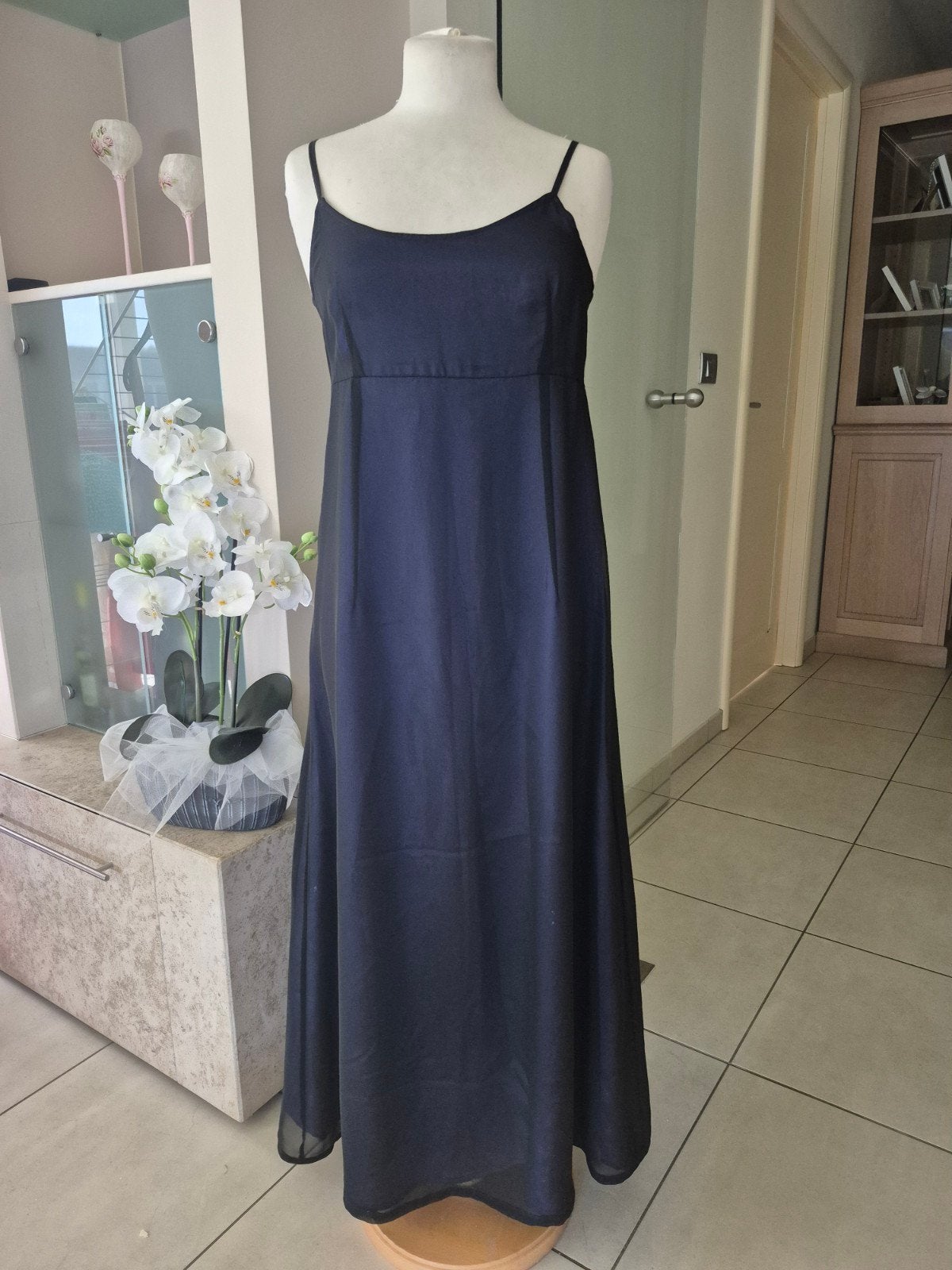FRIZZI  cocktail kleed, Kleding | Dames, Verzenden, Maat 36 (S), Blauw