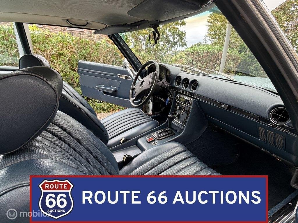 Mercedes-Benz 450 SL | 1974 | Route 66 Auctions, Zwart, Mercedes-Benz, Bedrijf, Handgeschakeld