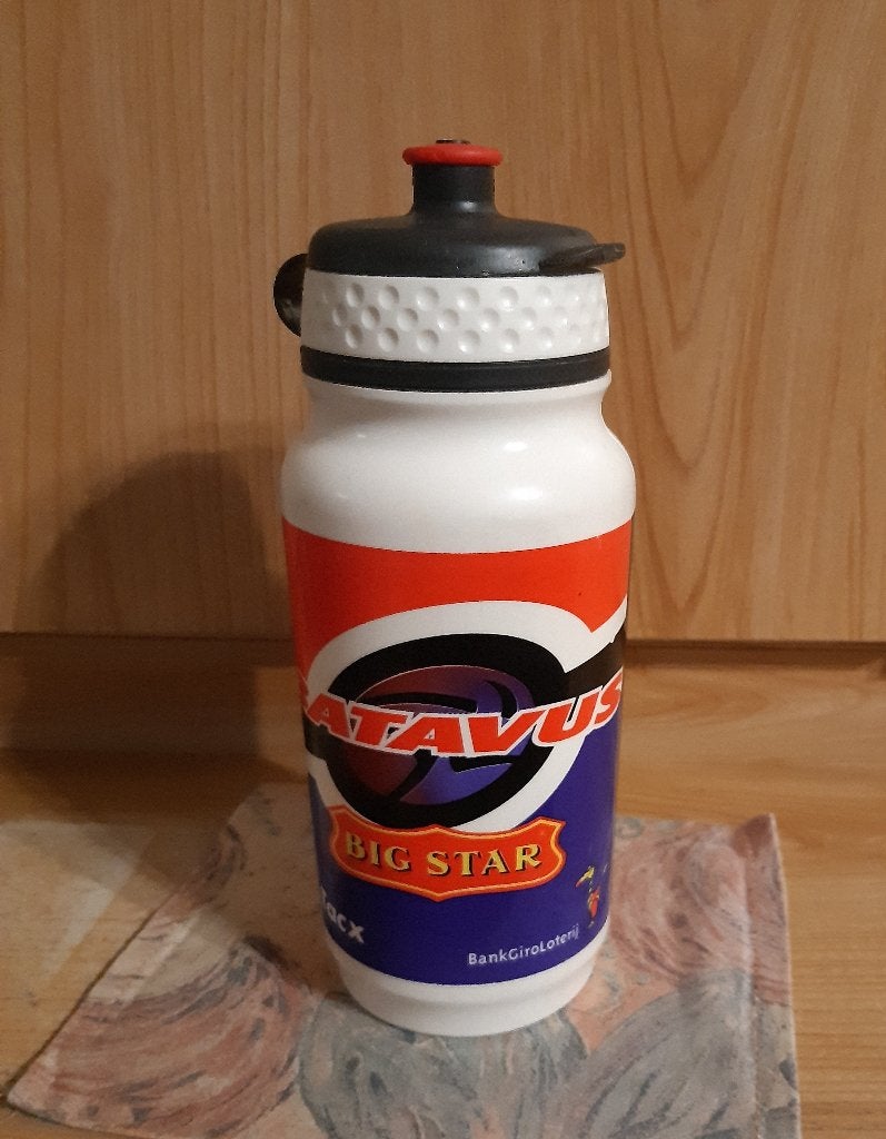 WIELRENNEN CYCLISME DRINKBUS BIDON TEAM BATAVUS, Ophalen of Verzenden