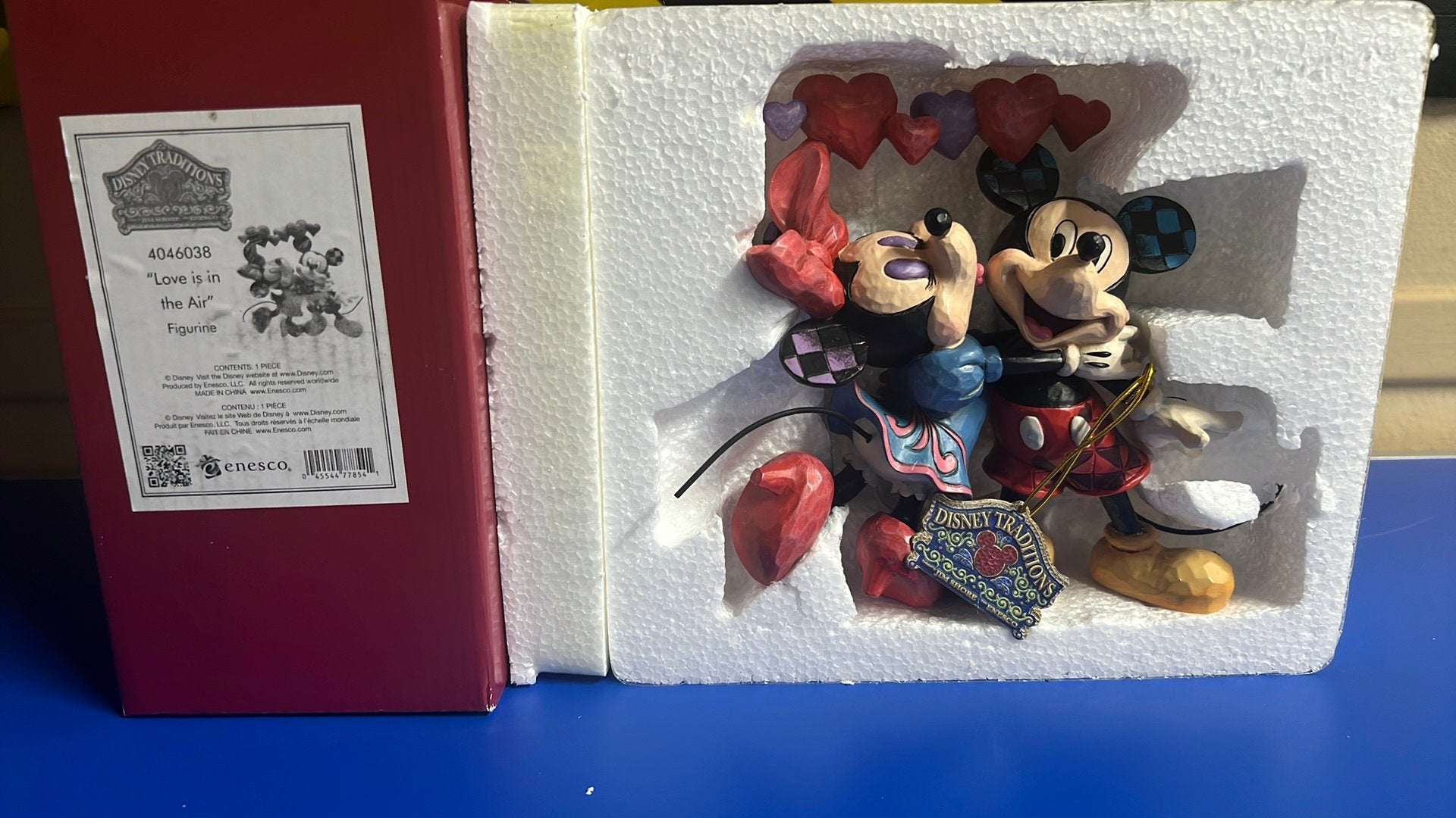 Mickey en Minnie mouse beeld cash te betalen bij afhaal, Ophalen, Zo goed als nieuw