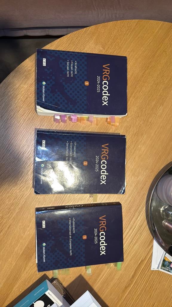 VRG Codex 2024-2025 1 - 2 - 3, Ophalen