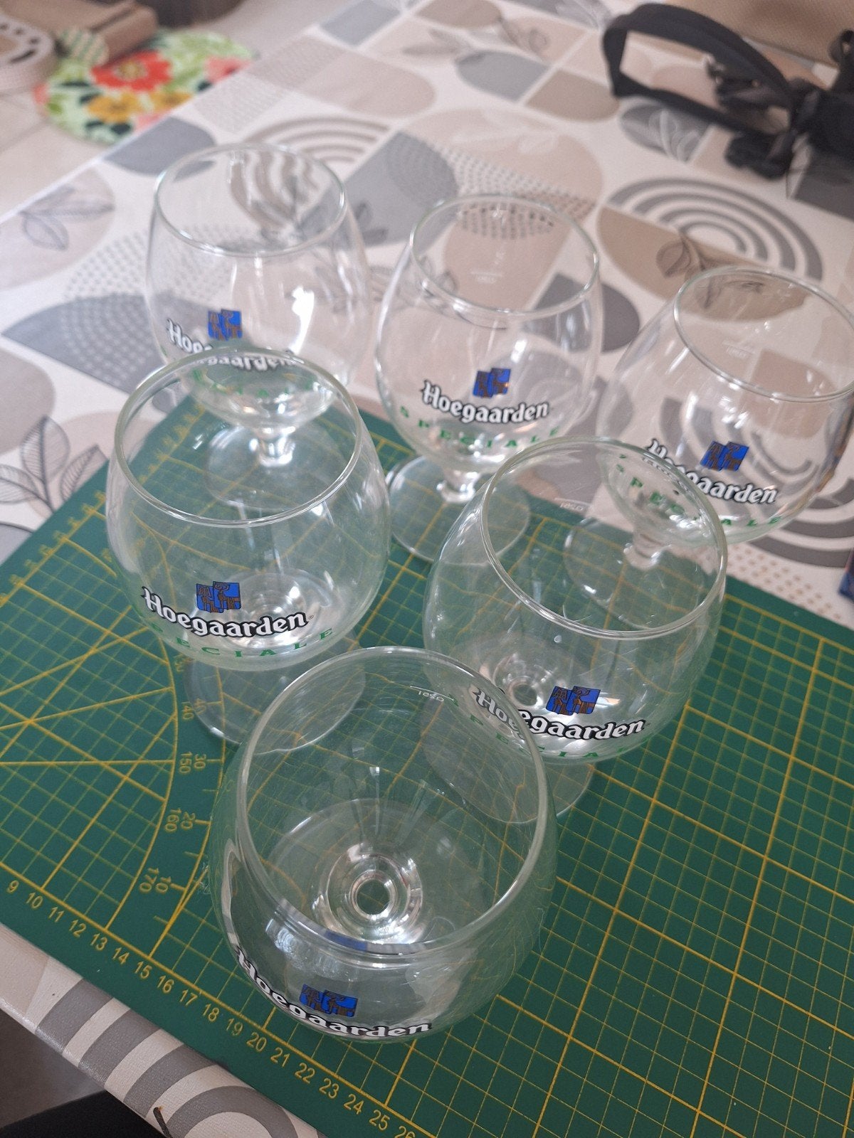 Lot de 6 verres ballon Hoegaarden Spéciale 25cl, Collections, Enlèvement ou Envoi