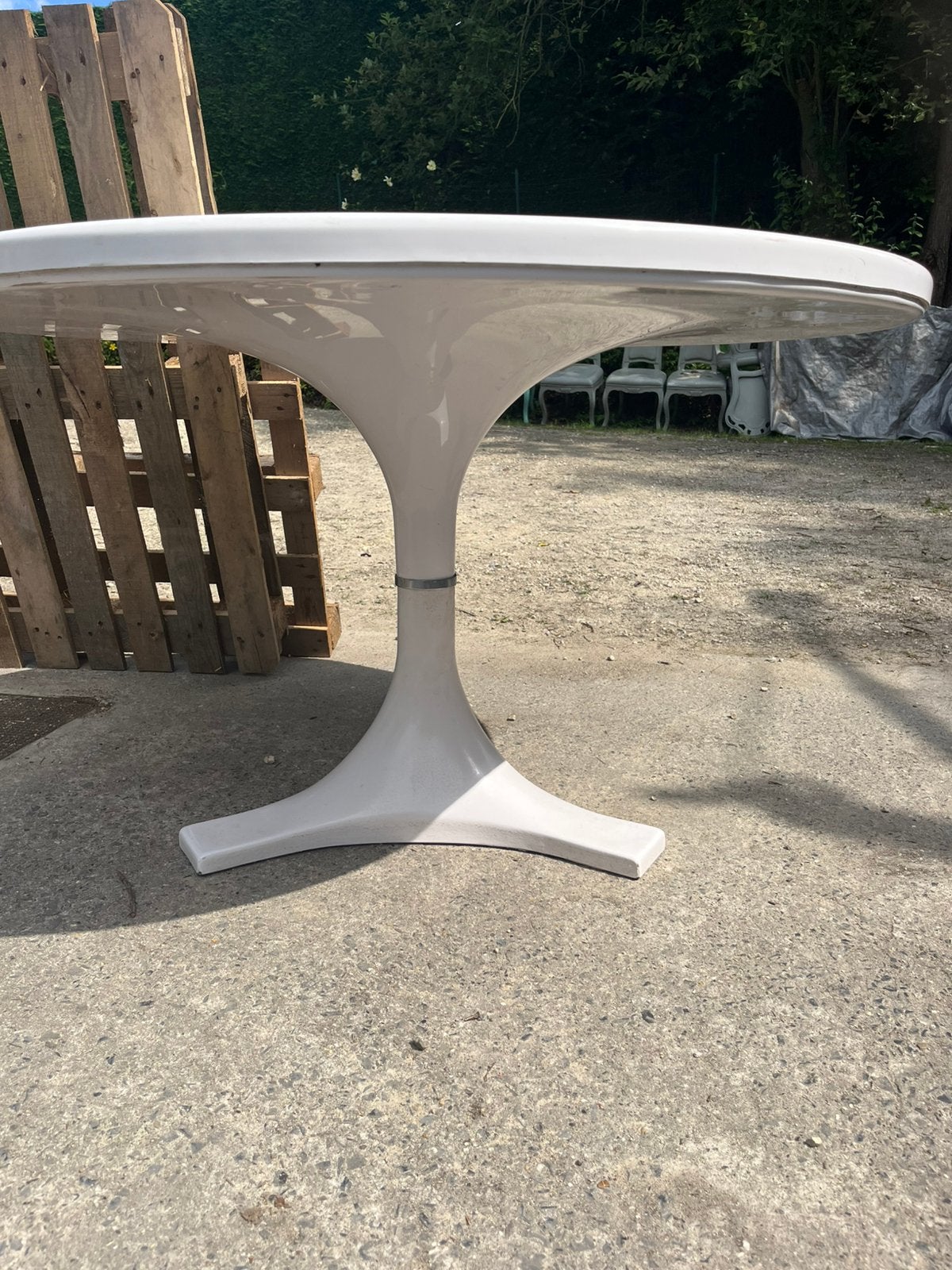 Kartell design table  midcentury, Enlèvement