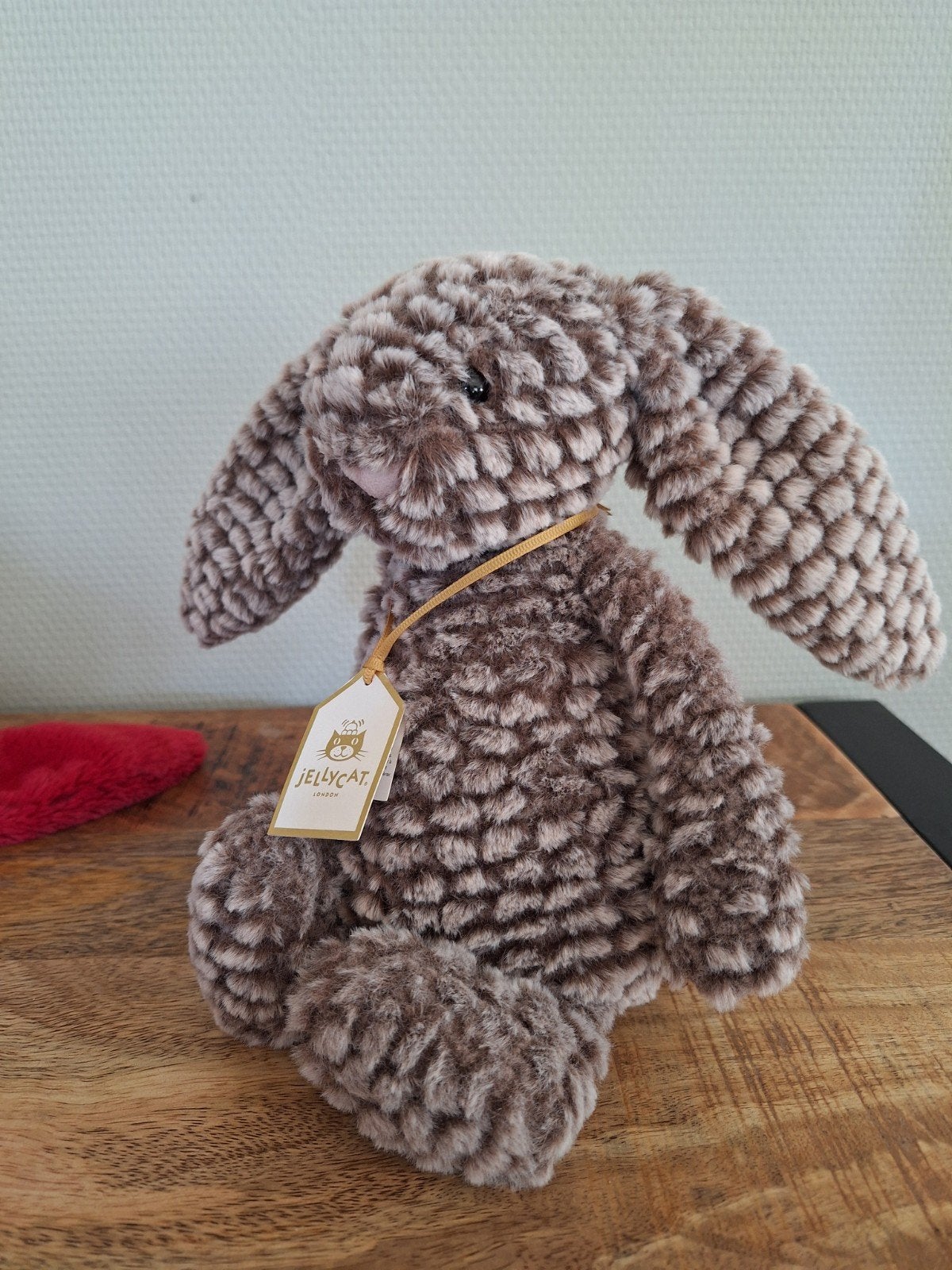 jellycat luxe pine bunny medium, Kinderen en Baby's, Ophalen of Verzenden, Met label, Jellycat