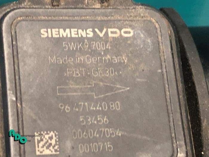 Compteur de masse d'air d'un Citroen Nemo (Nemo 08-), Autos : Pièces & Accessoires, -, 3 mois de garantie, Utilisé, -