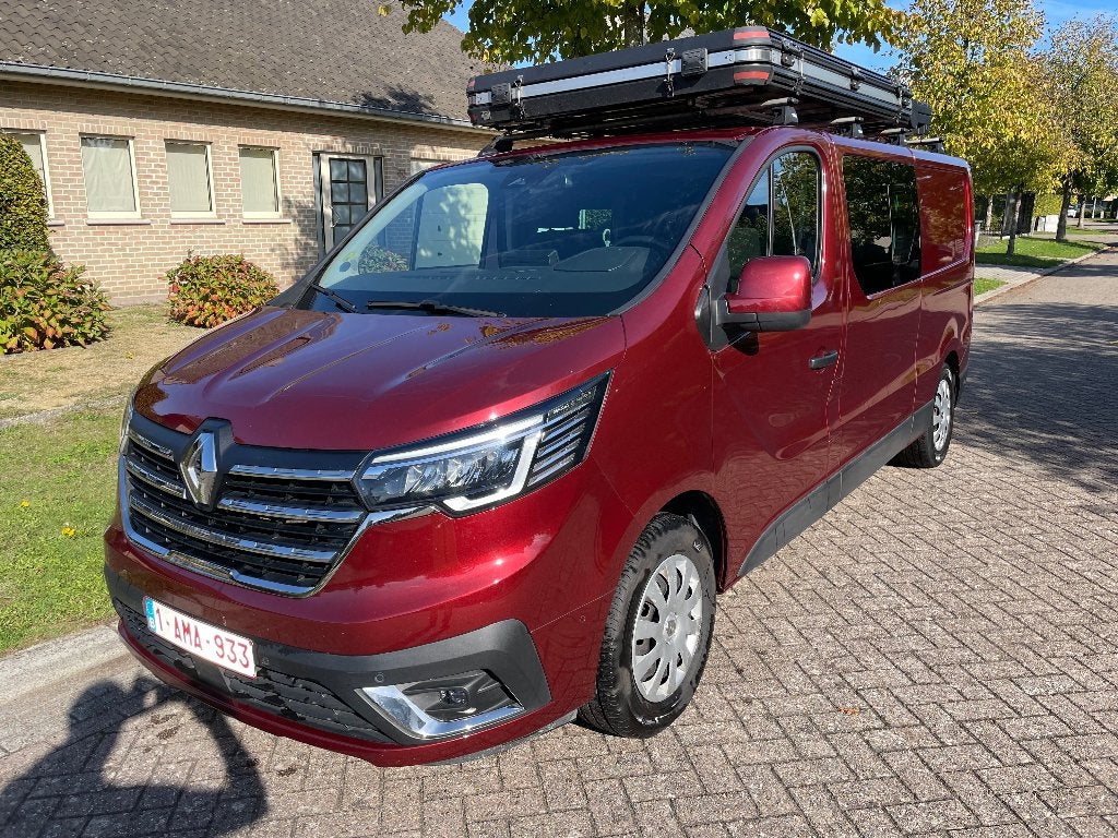 Camping-car Renault Trafic, Rouge, Achat, Euro 6, Boîte manuelle